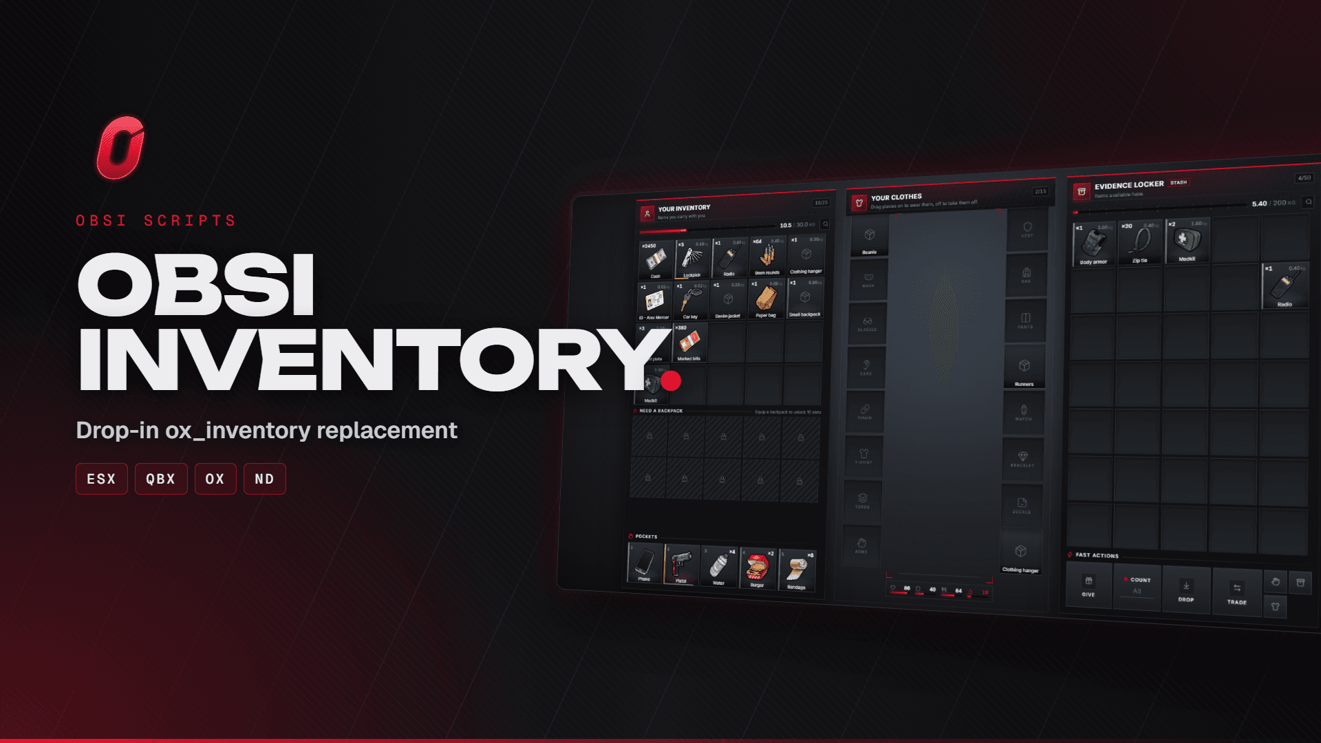 Obsi Inventory